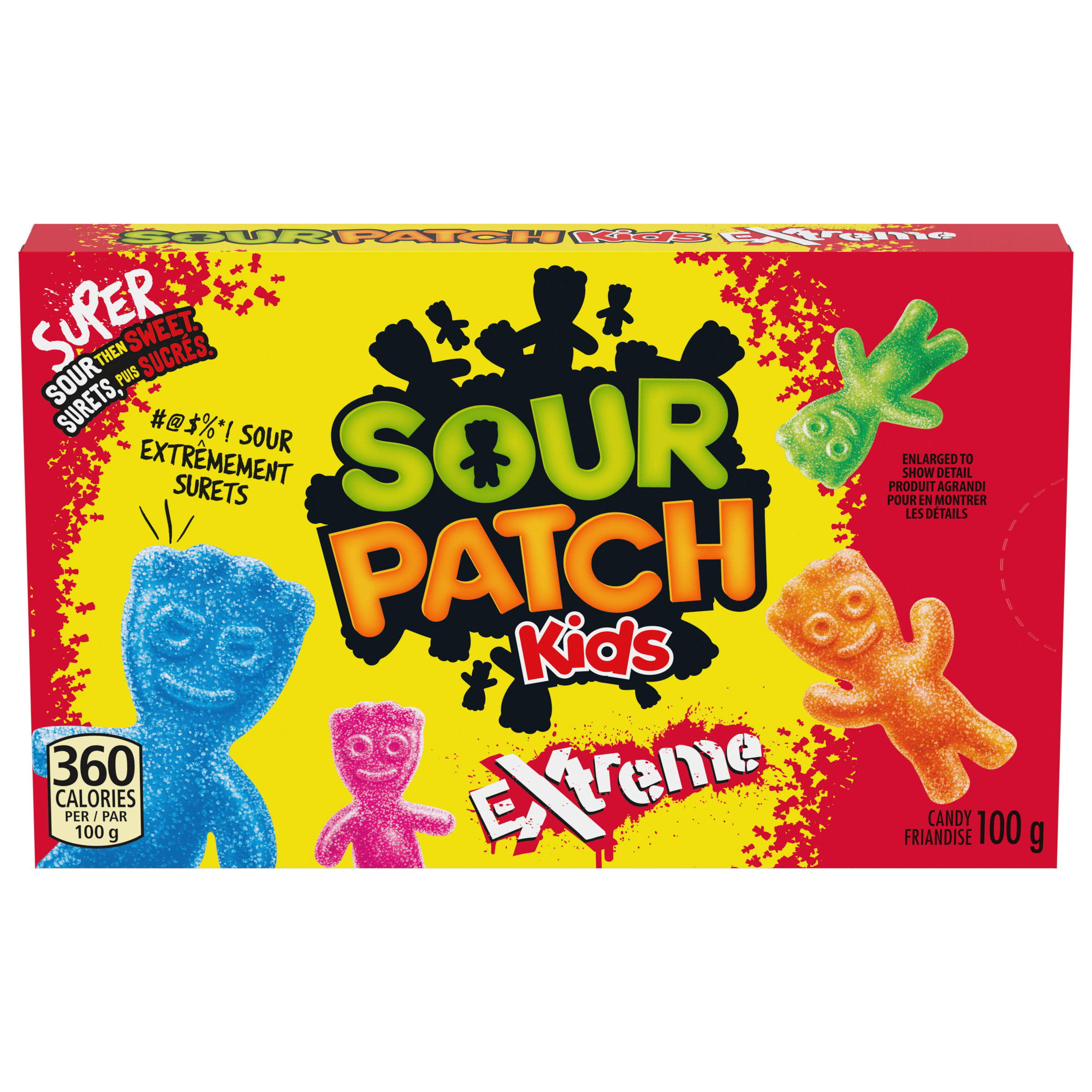 Maynards Sour Patch Kids Extreme Sour Soft & Chewy Candy, 100G-1