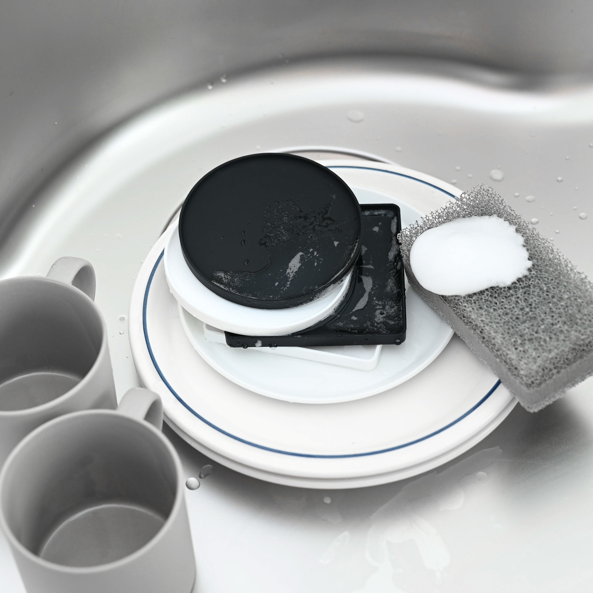 Silicone Coaster : Easy to Clean