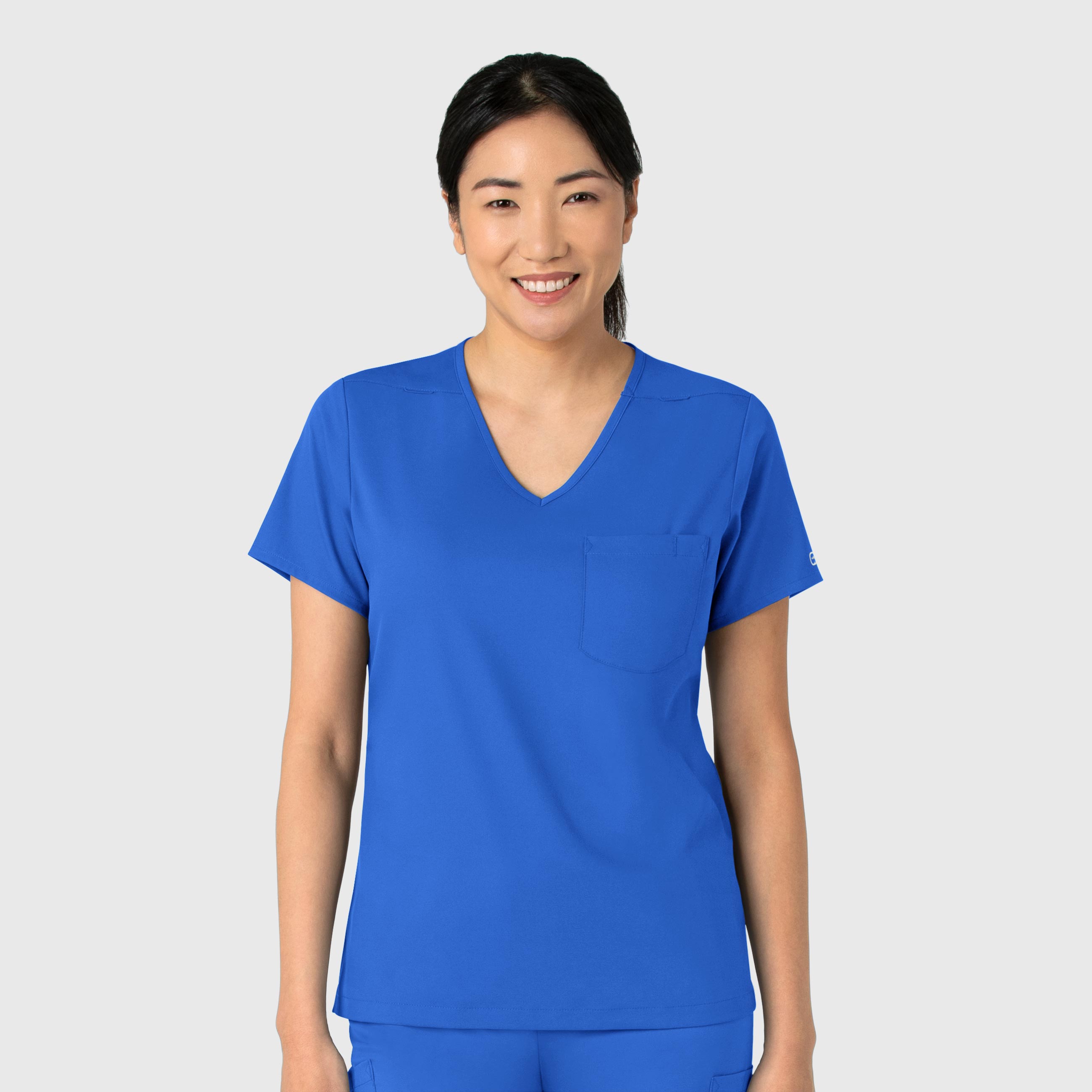 Boundless Women&#39;s Tuck&#45;In Scrub Top-Wonder Wink