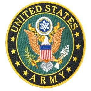 Embroidered Military Patch- ARMY