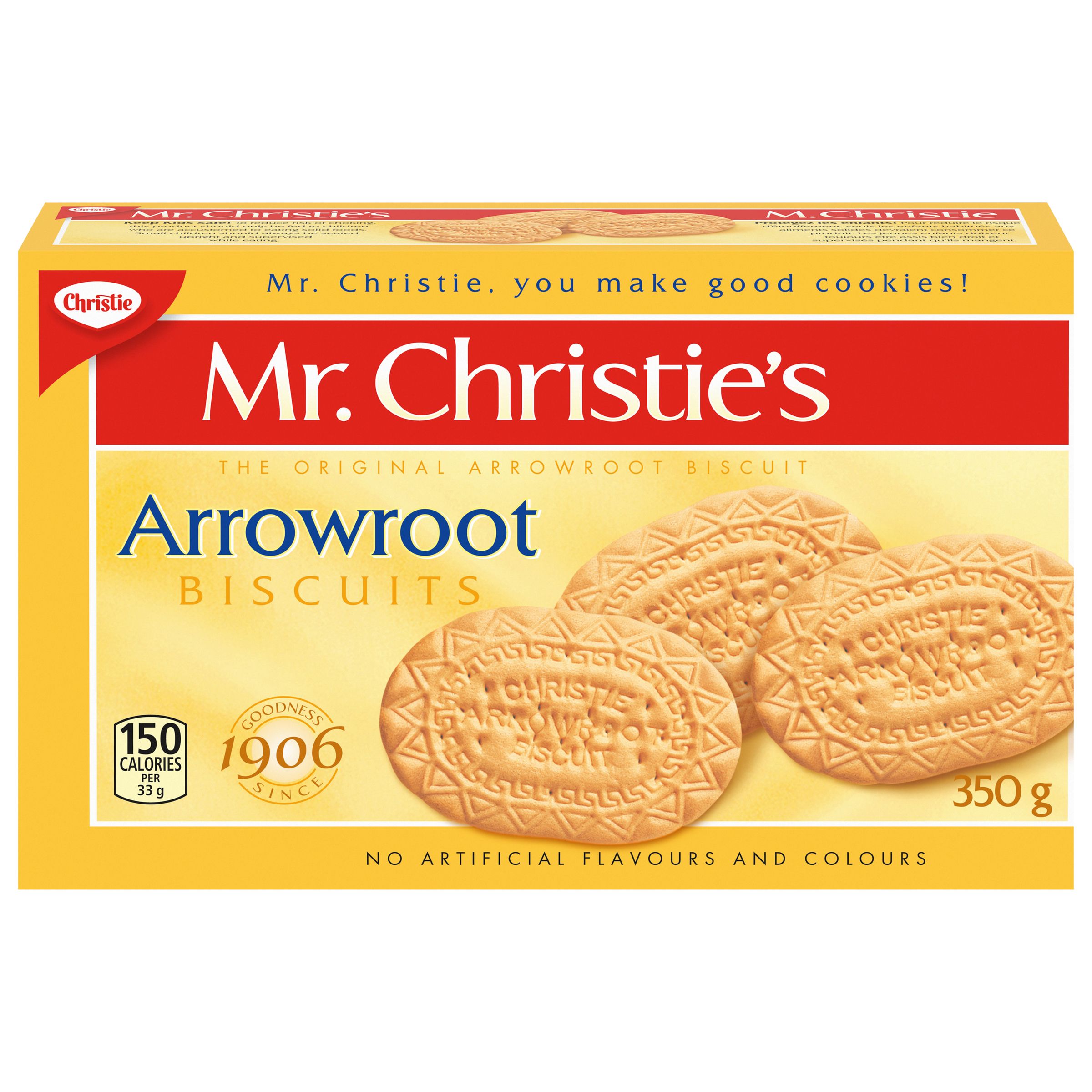 Christie Arrowroot Biscuits 350G-0