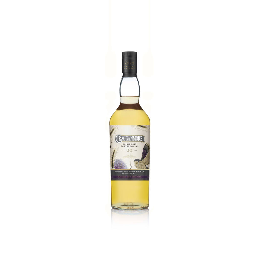 CRAGGANMORE 20 YEAR OLD SINGLE MALT SCOTCH WHISKY
