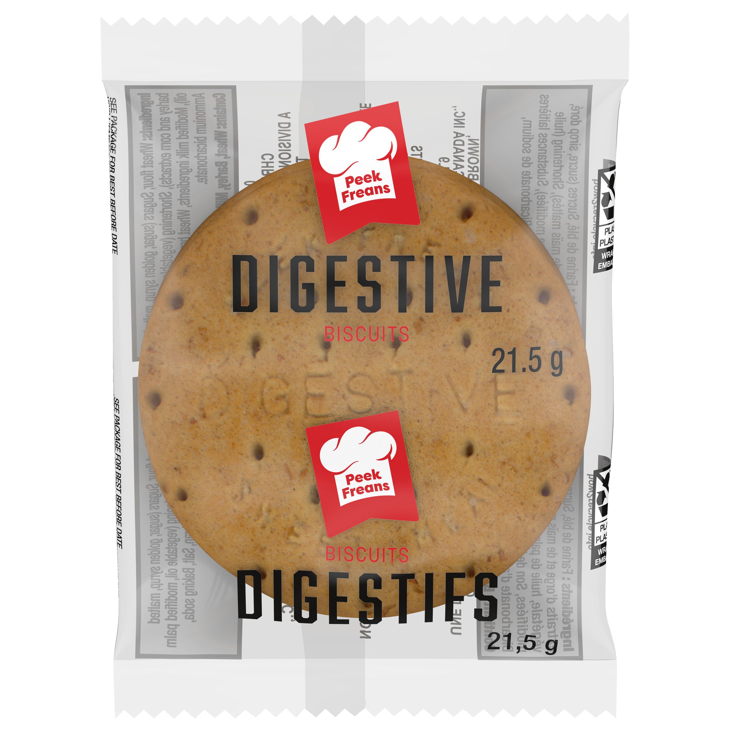 Peek Freans Digestive Cookies-Single Serve 21.5 G