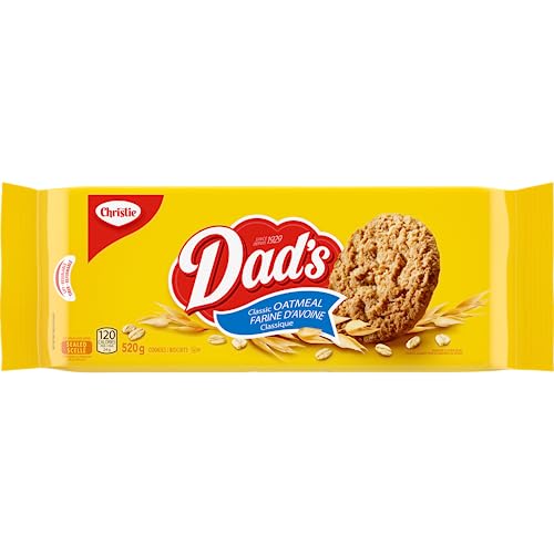 Biscuits DAD's farine d'avoine classique, 520 g-0