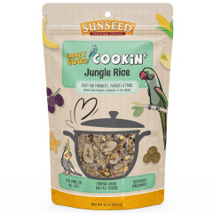 Image of Sunseed Crazy Good Cookin' Jungle Rice Bird Treat, 16 oz
