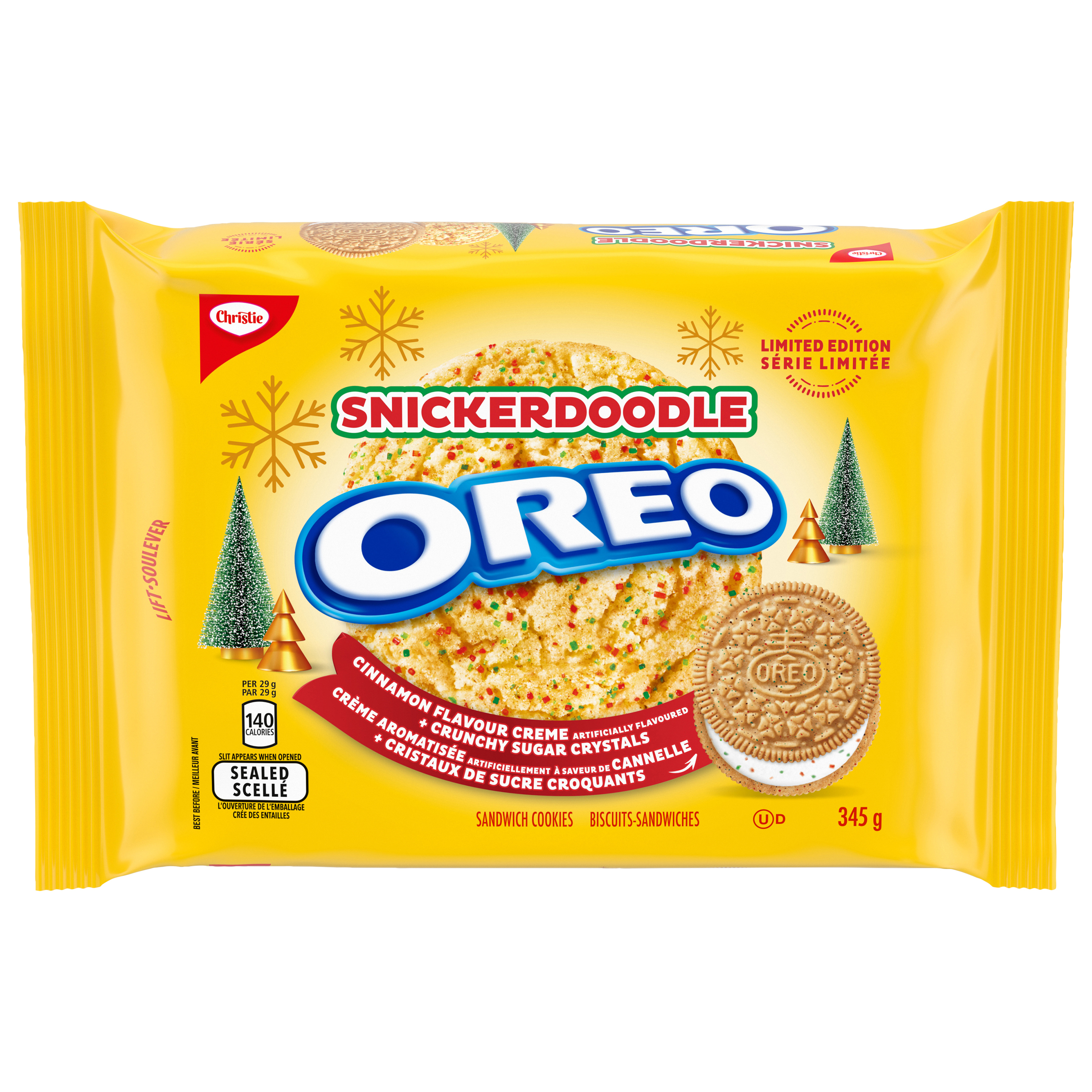 Oreo Snickerdoodle Cinnamon Cookies, 345G -0