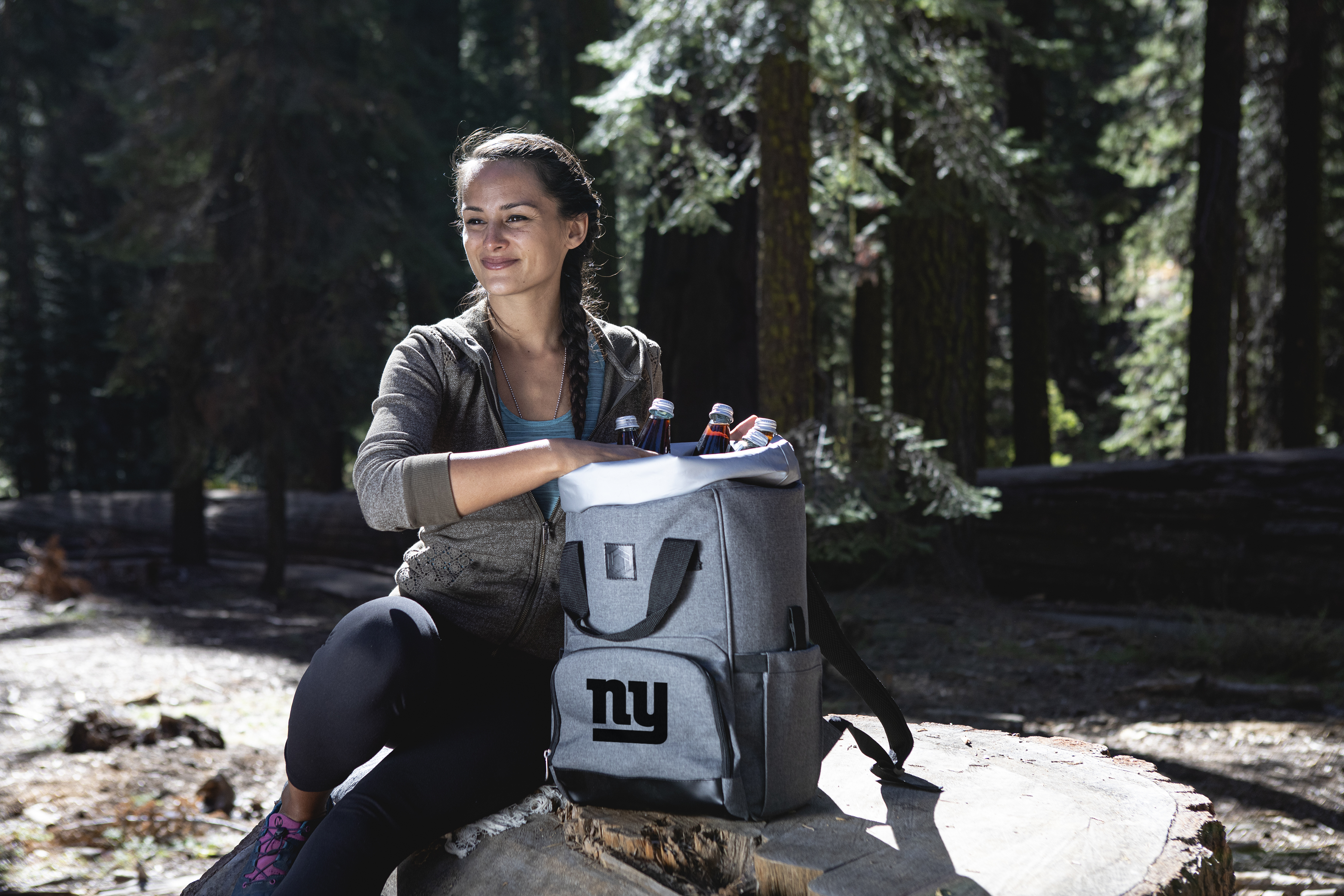 New York Giants - On The Go Roll-Top Cooler Backpack