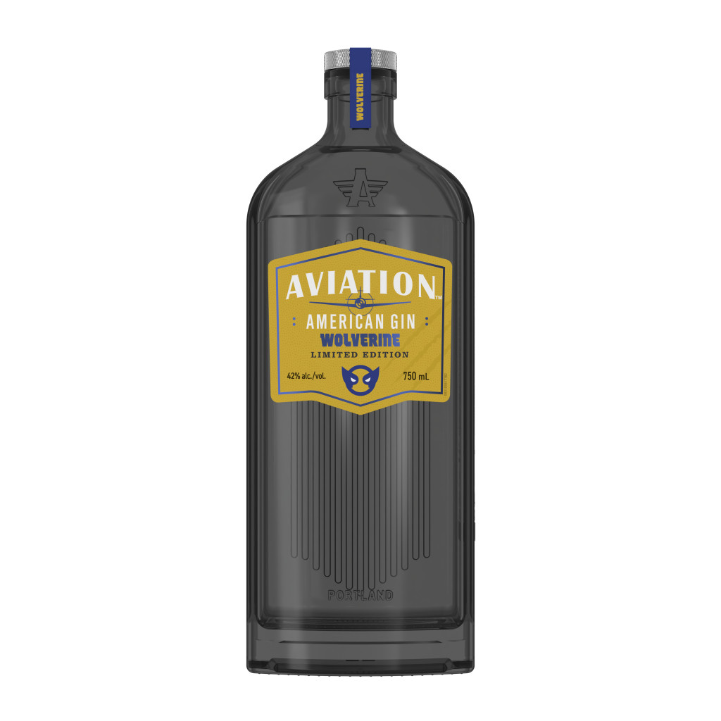 AVIATION AMERICAN GIN WOLVERINE LIMITED EDITION