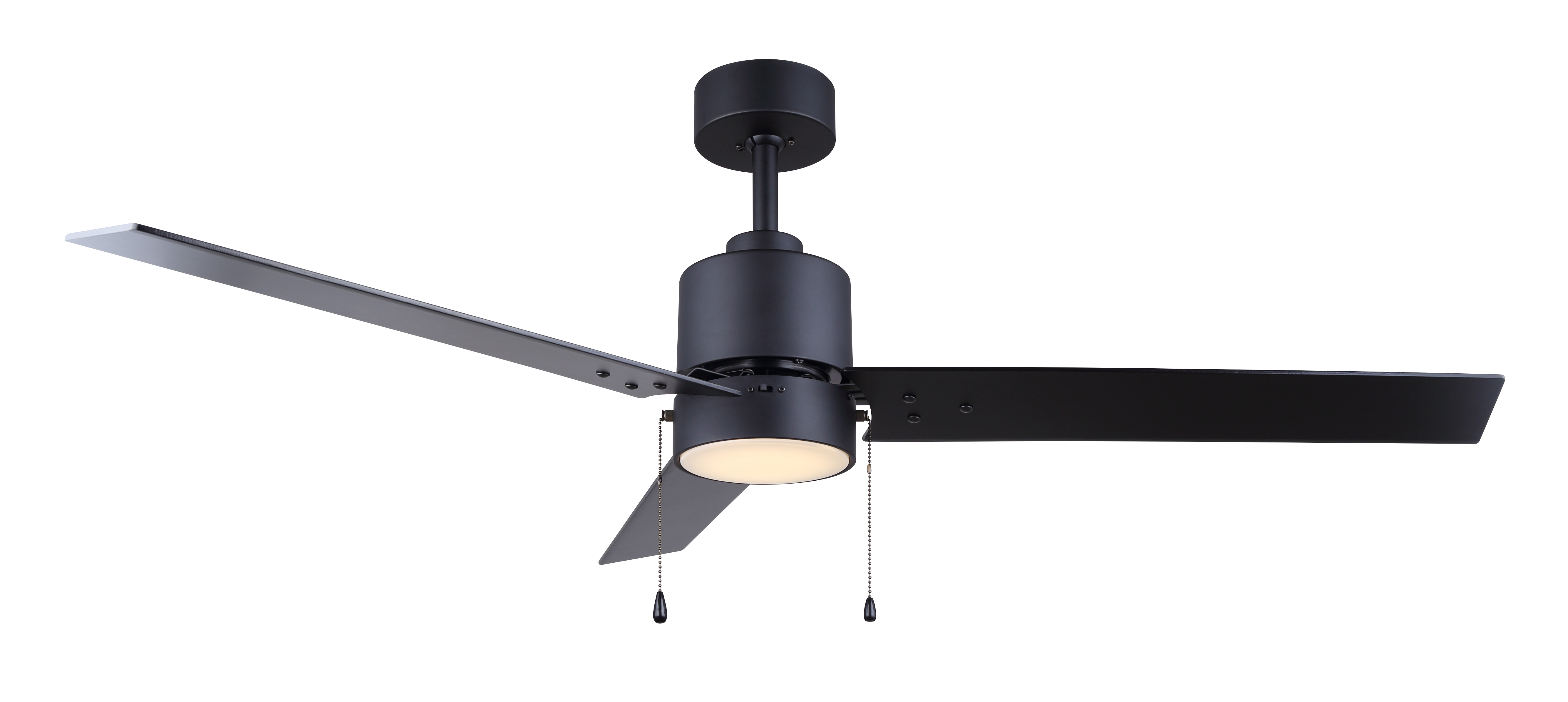 52" CEILING FAN MBK LED