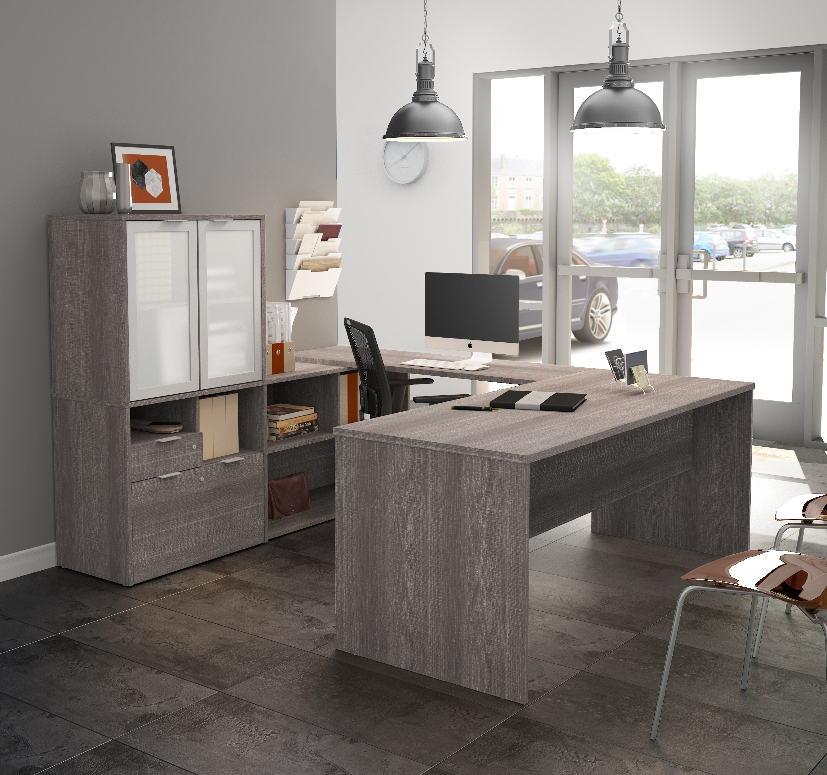 U-Shaped Executive Desk