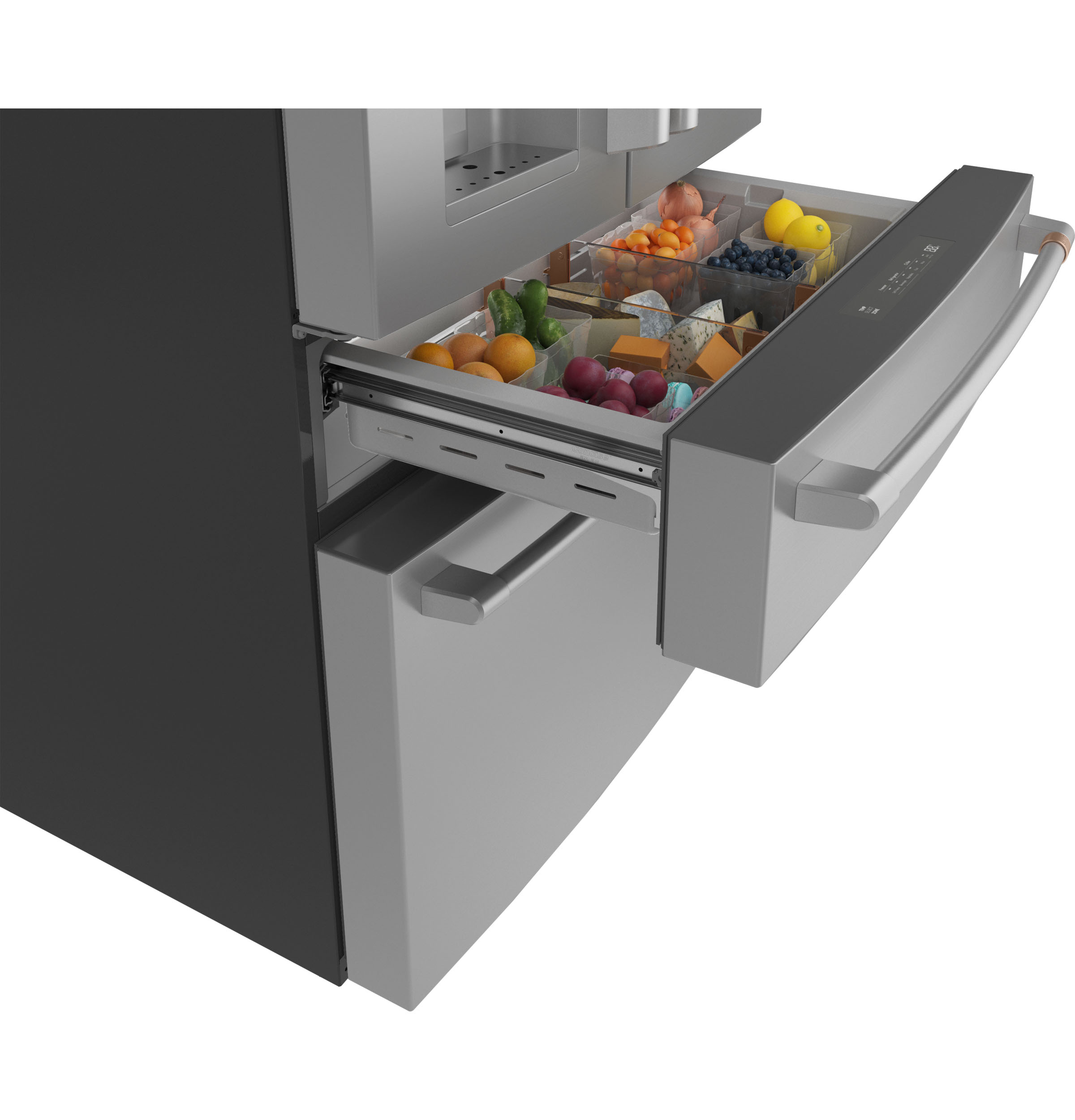 Café™ 36 in.  22.3 Cu. Ft. Stainless Steel Counter Depth French Door Refrigerator view 6