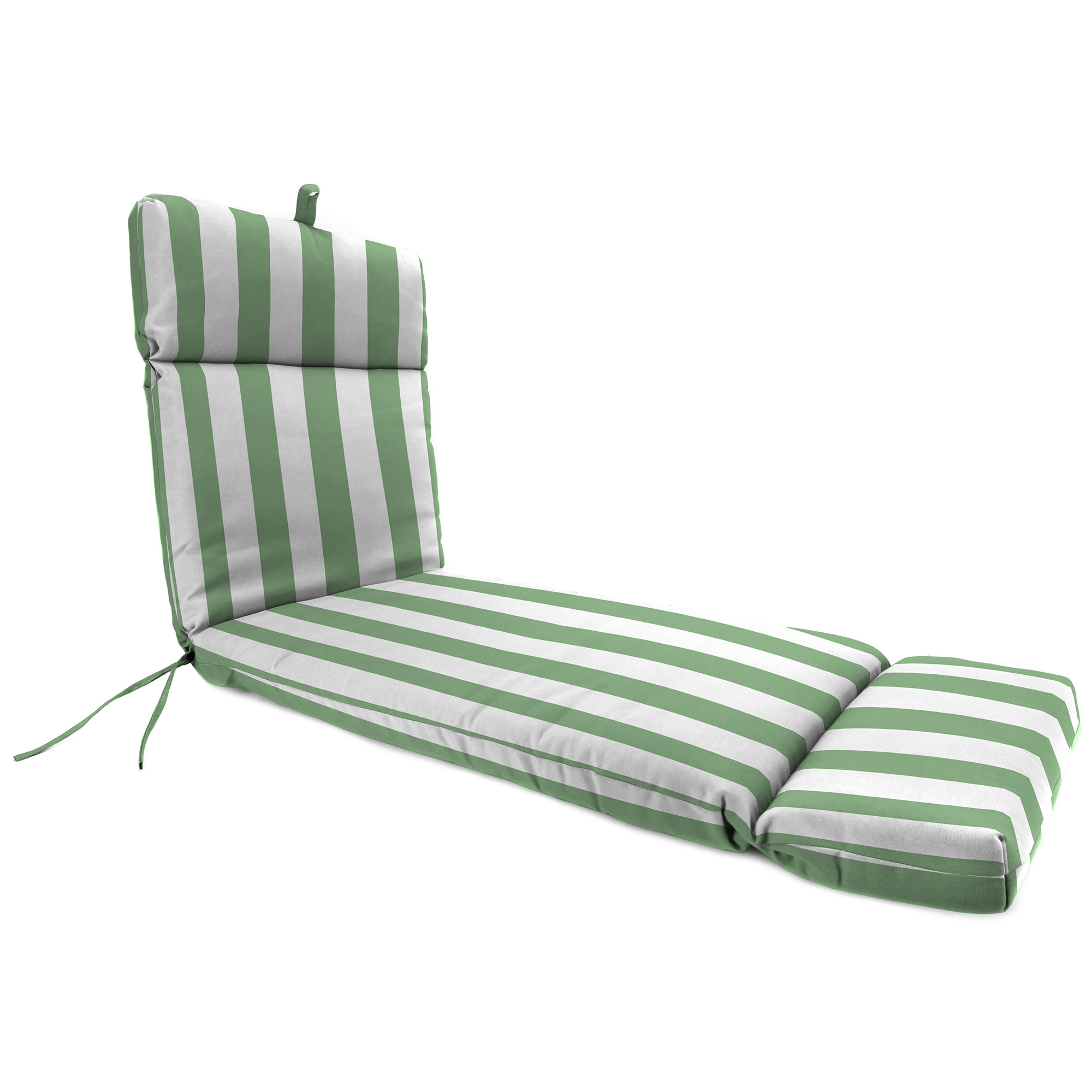 New Outdoor Patio Chaise Lounge Chair Cushion with Ties 75.5" x 22", UV Treated - Picture 5 of 12