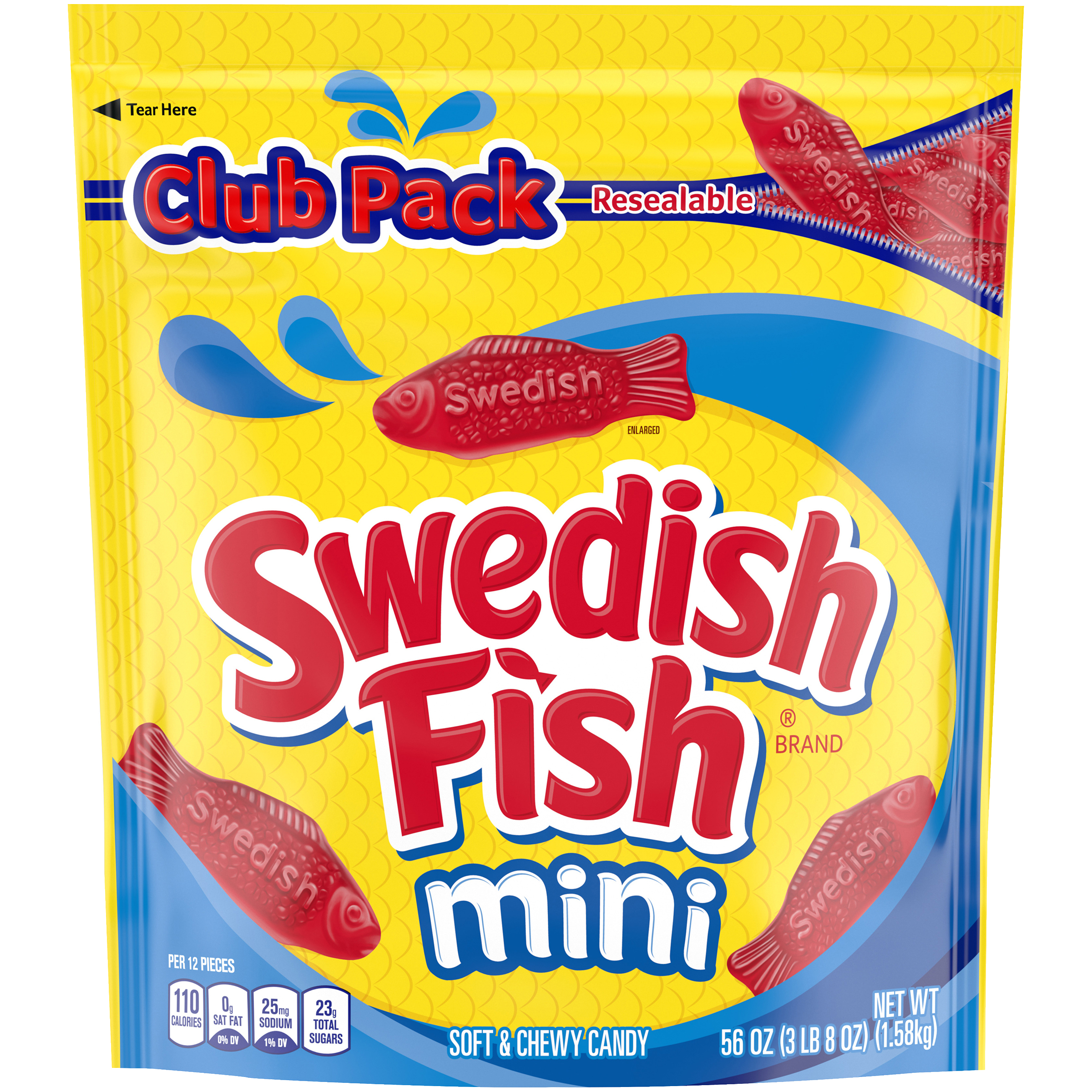 SWEDISH FISH Mini Soft & Chewy Candy, 3.5 lb-thumbnail-1