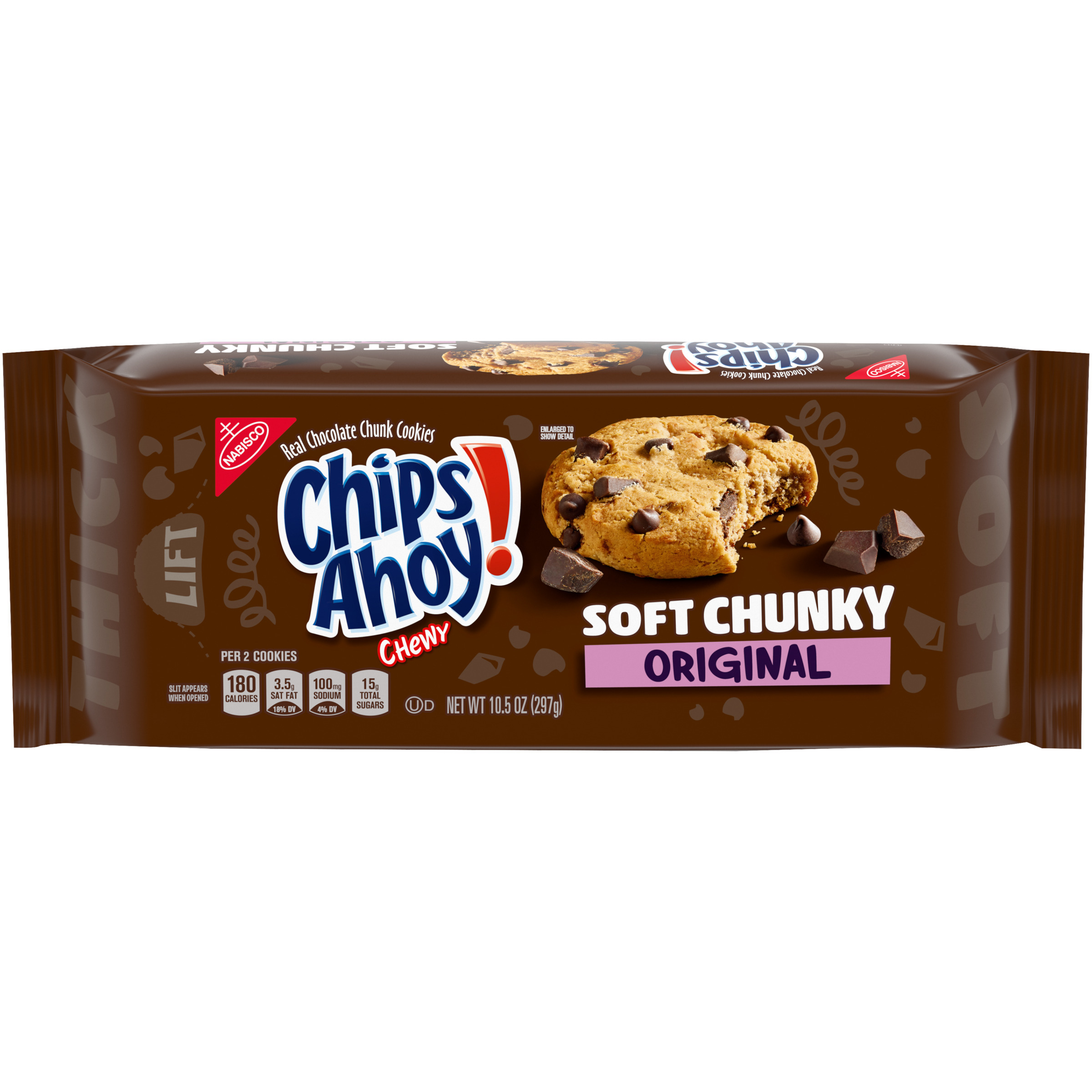 CHIPS AHOY! Chunky Soft Chocolate Chip Cookies, 10.5 oz