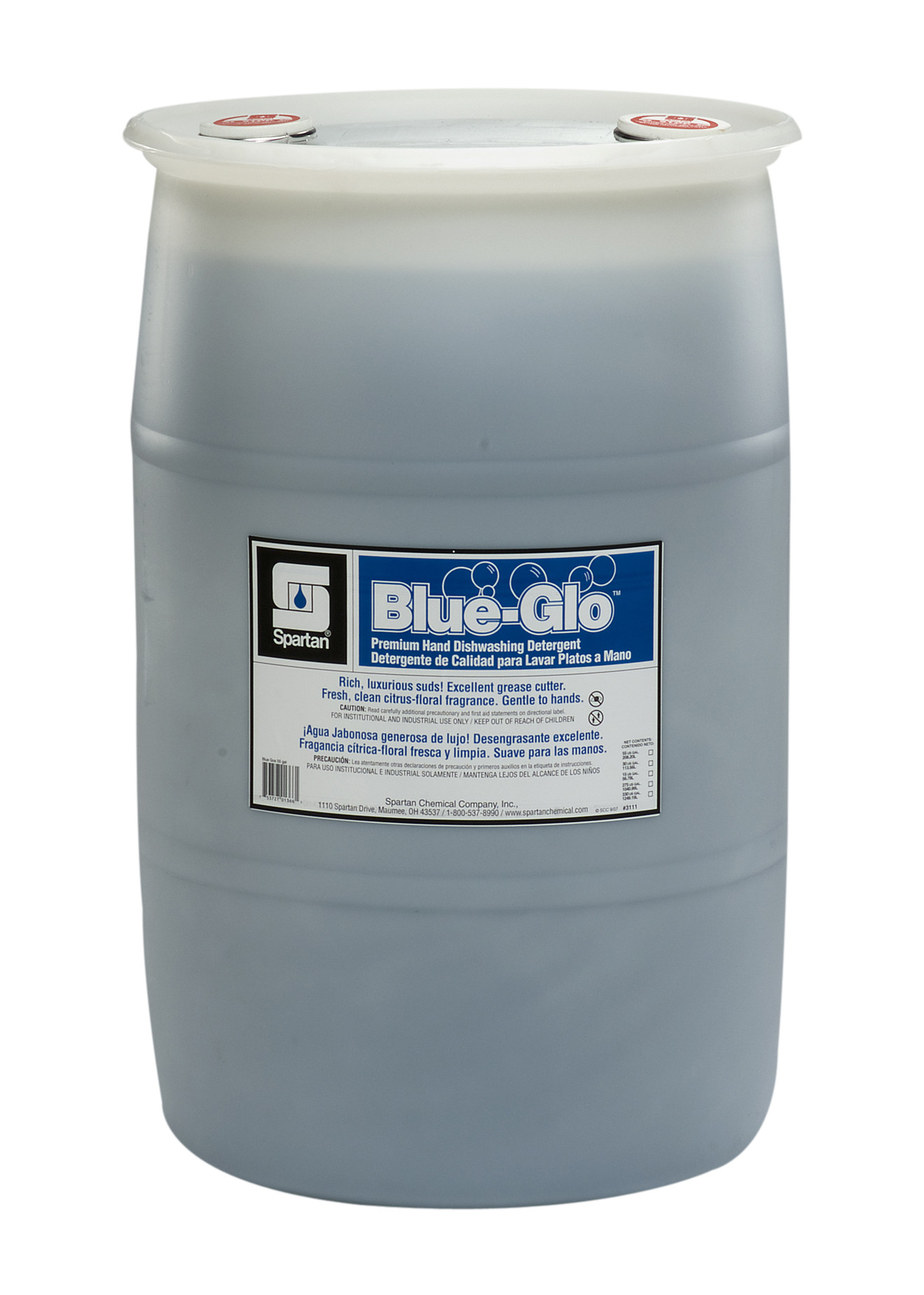 Spartan Chemical Company Blue-Glo, 30 GAL DRUM