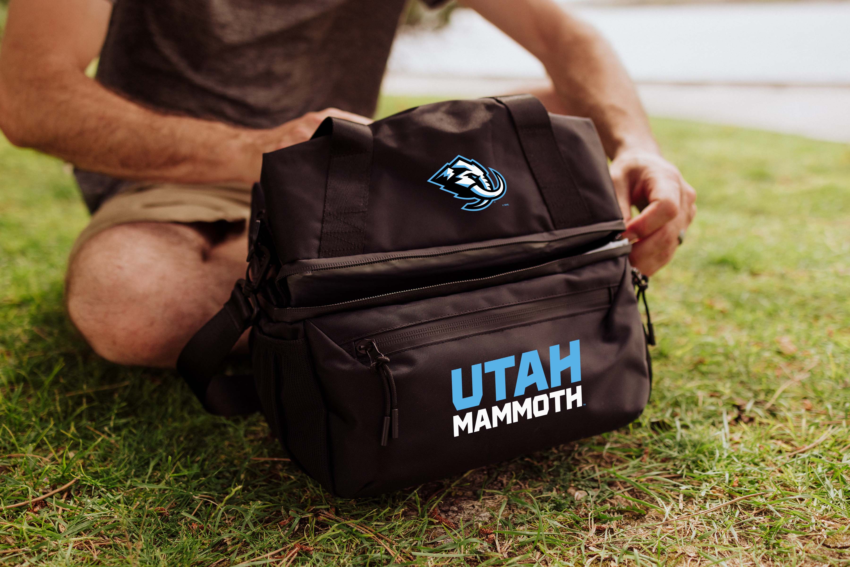 Utah Mammoth - Tarana Recycled Lunch Bag Cooler with Utensils
