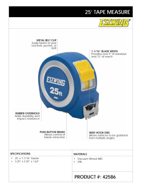 Product Sheet for 42586