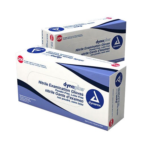 DynaPlus™ Nitrile Exam Glove Small - 200/Box