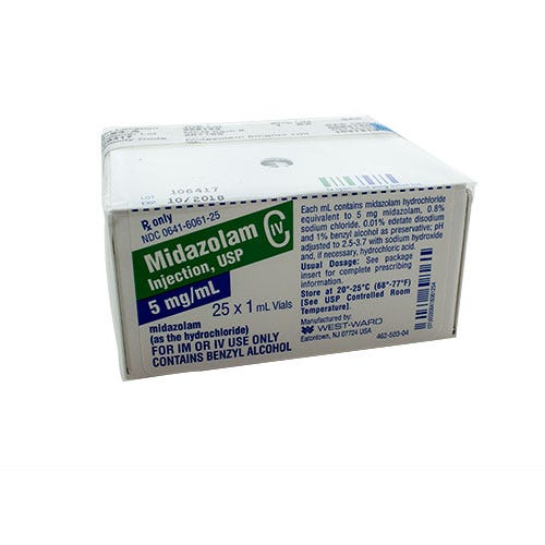 Midazolam 5mg/ml Vial - CIV