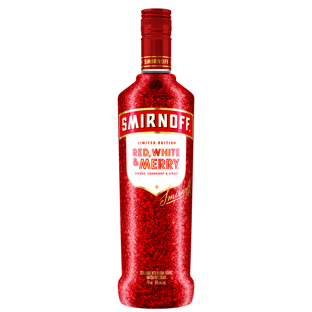 SMIRNOFF RED, WHITE & MERRY ORANGE, CRANBERRY & GINGER HOLIDAY SEASON LIMITED EDITION