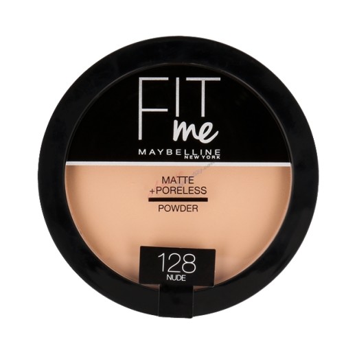 maybelline new york fit me matte+poreless pudra - 128 nude