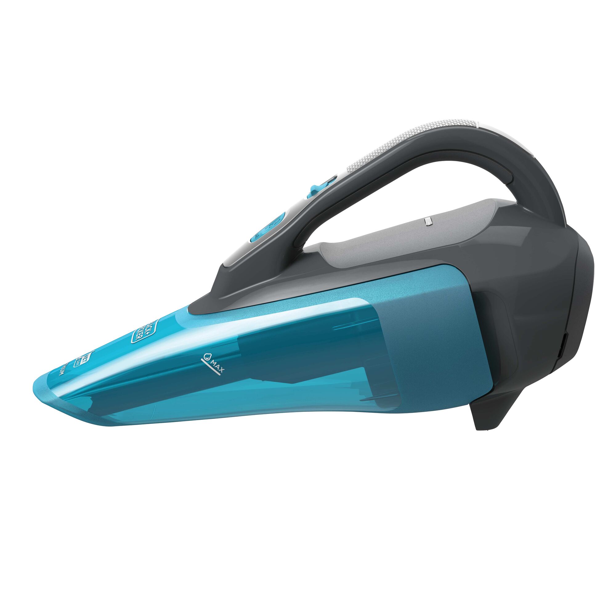 Profile of Dustbuster Advanced Clean Wet or Dry Cordless Hand Vacuum.