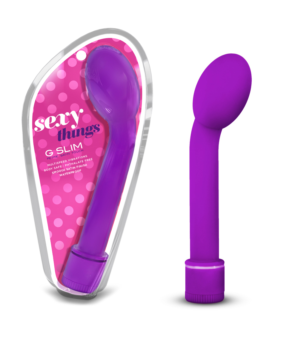 Blush Sexy Things G Slim Petite G-Spot Purple 6.5-Inch Vibrator