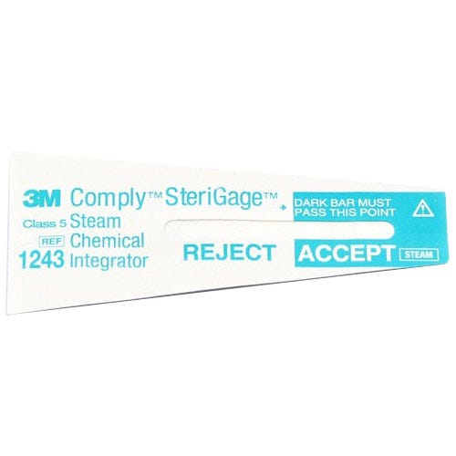 Comply SteriGage Steam Chemical Integrator 2" x 3/4" - 500/Pack