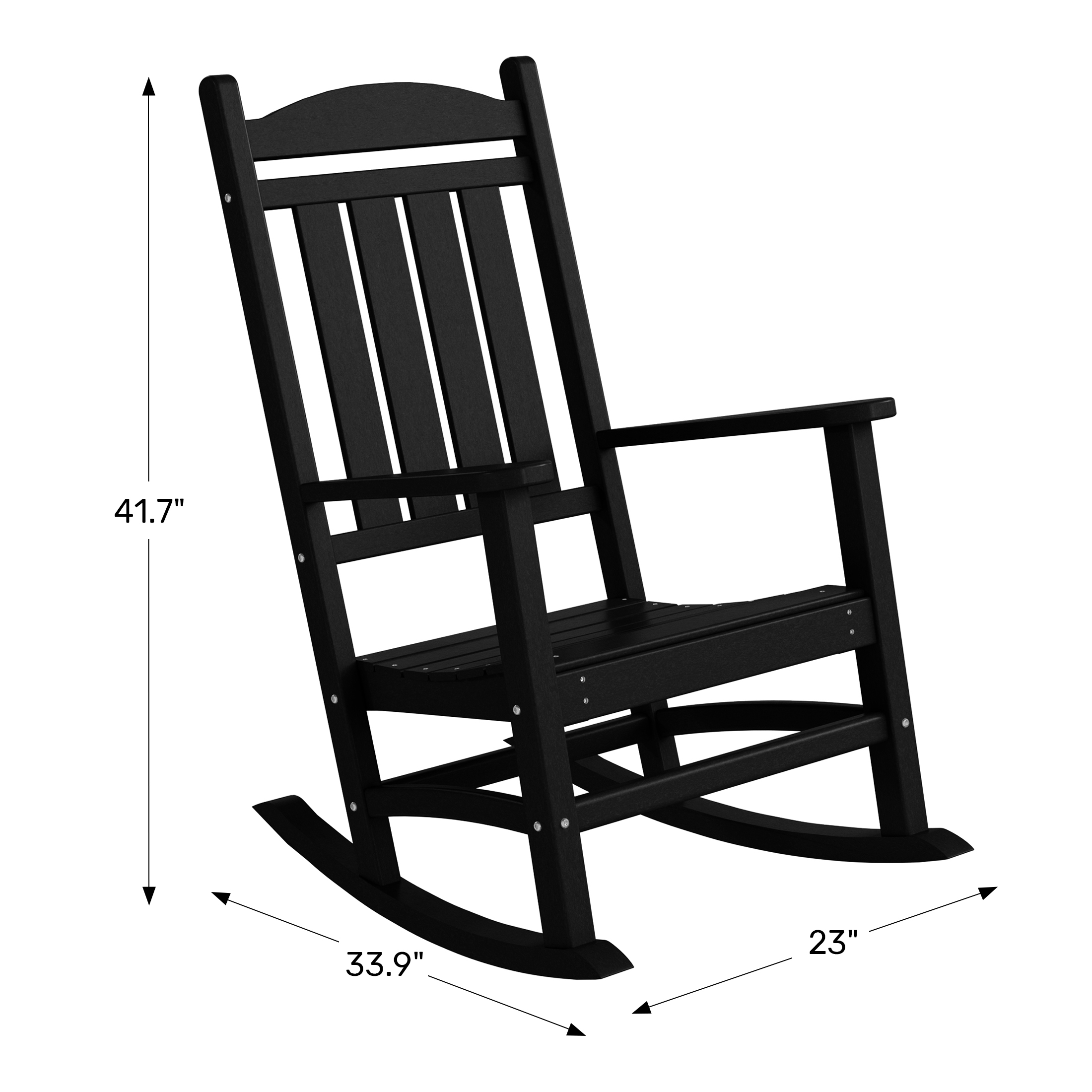 Outdoor / Patio rocking chairWWT Spec Image