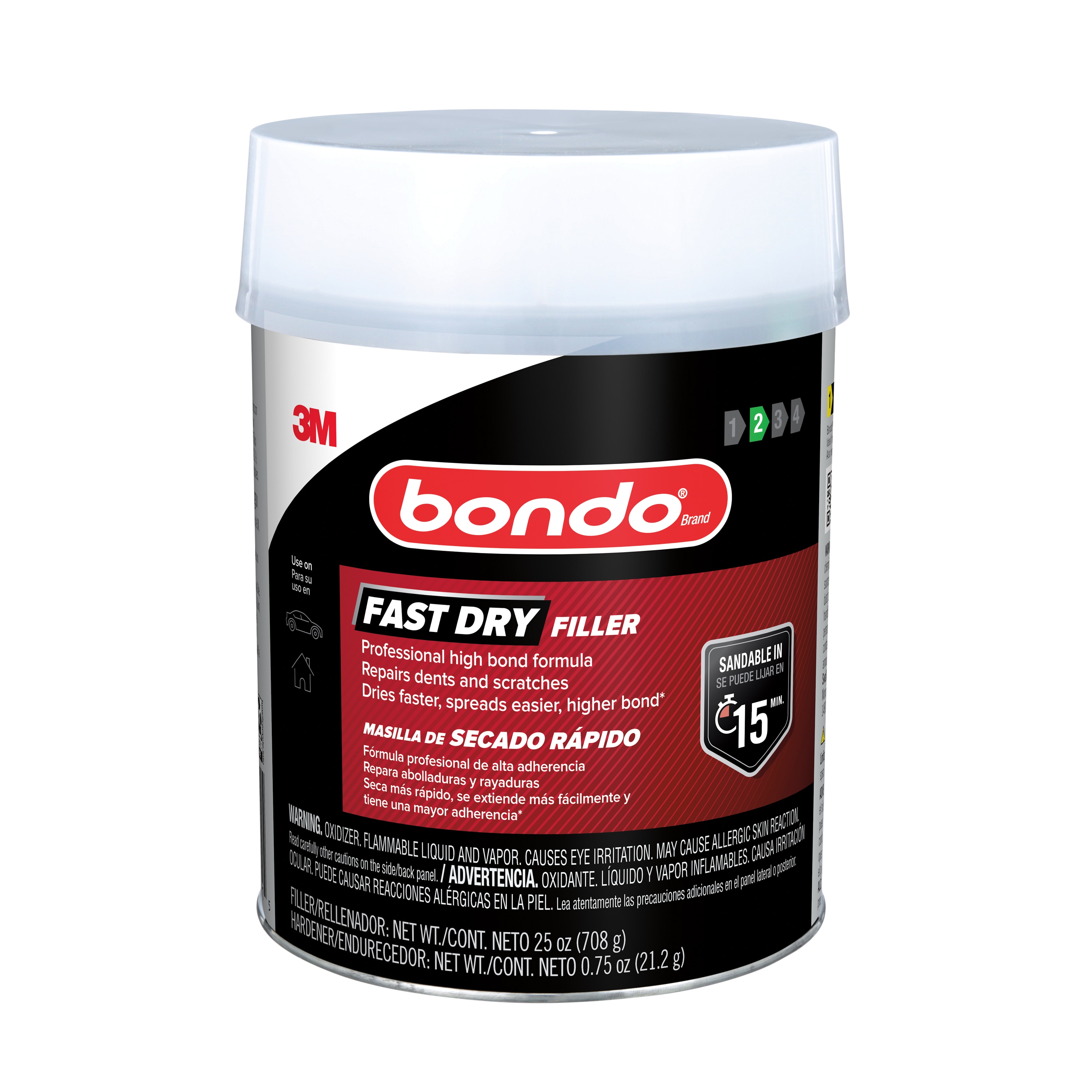SKU 7100315441 | Bondo® Fast Dry Filler FD-QT-ES