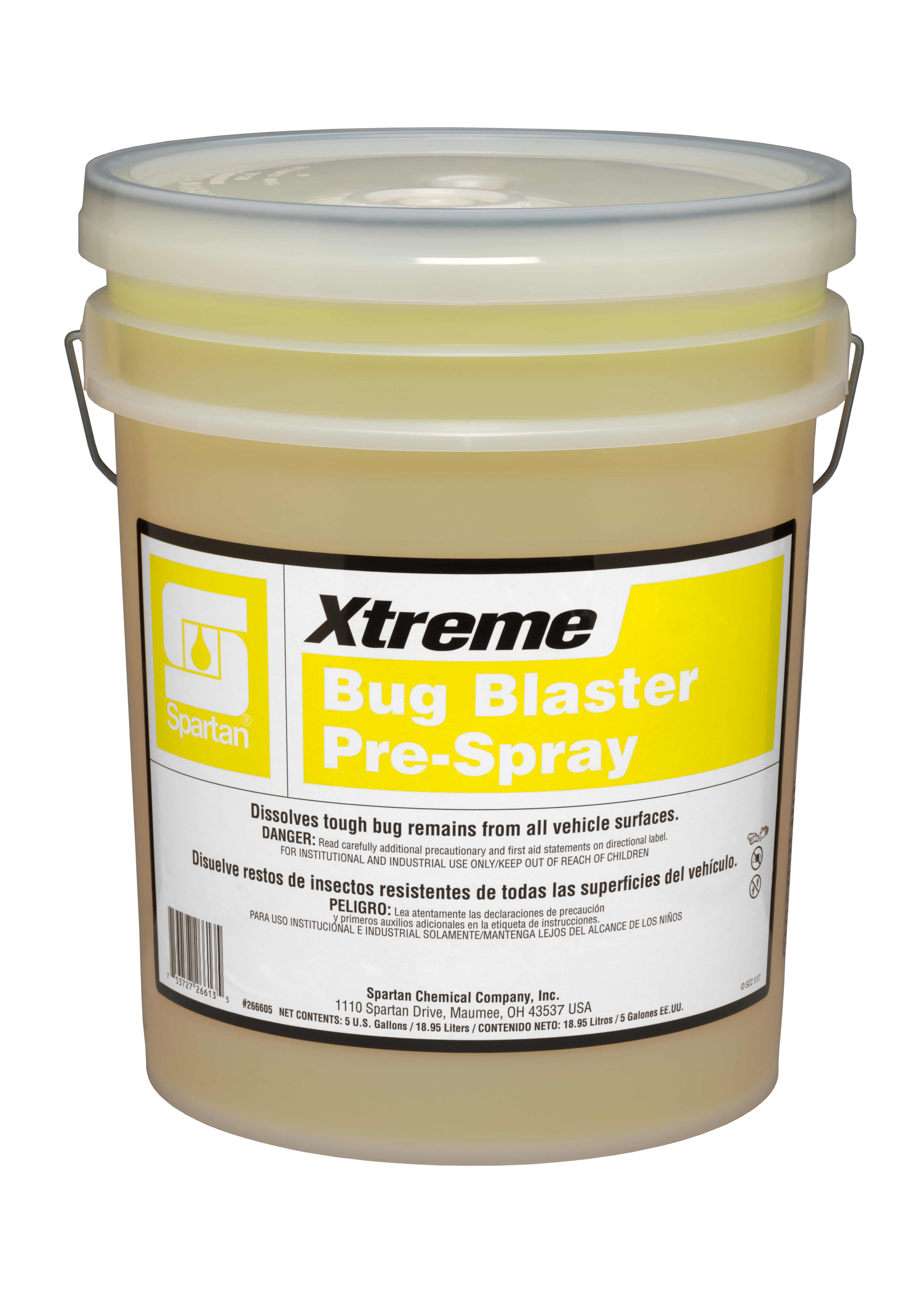 Spartan Chemical Company Xtreme Bug Blaster Pre-Spray, 5 GAL PAIL