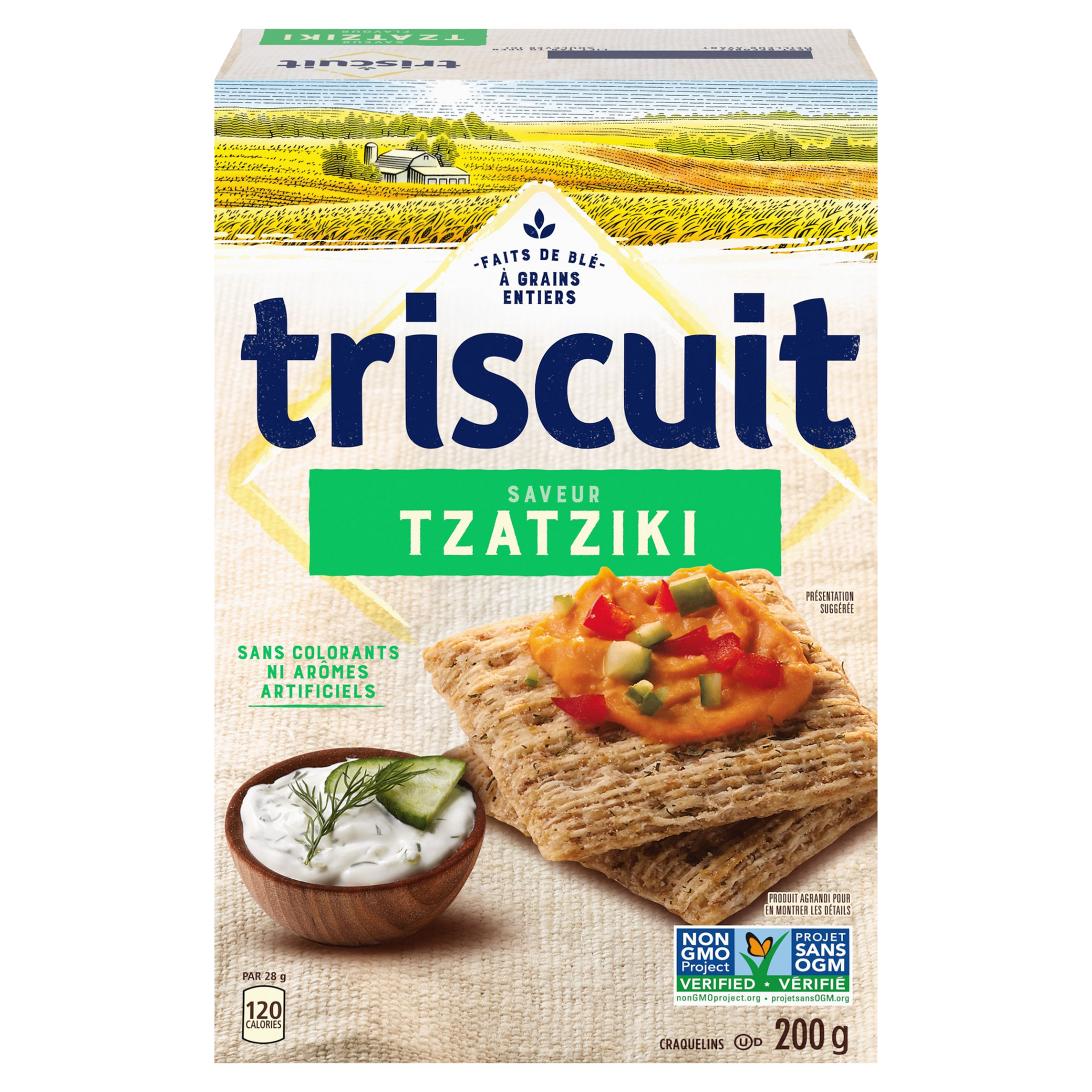 Triscuit Tzatziki Crackers 200 G-0