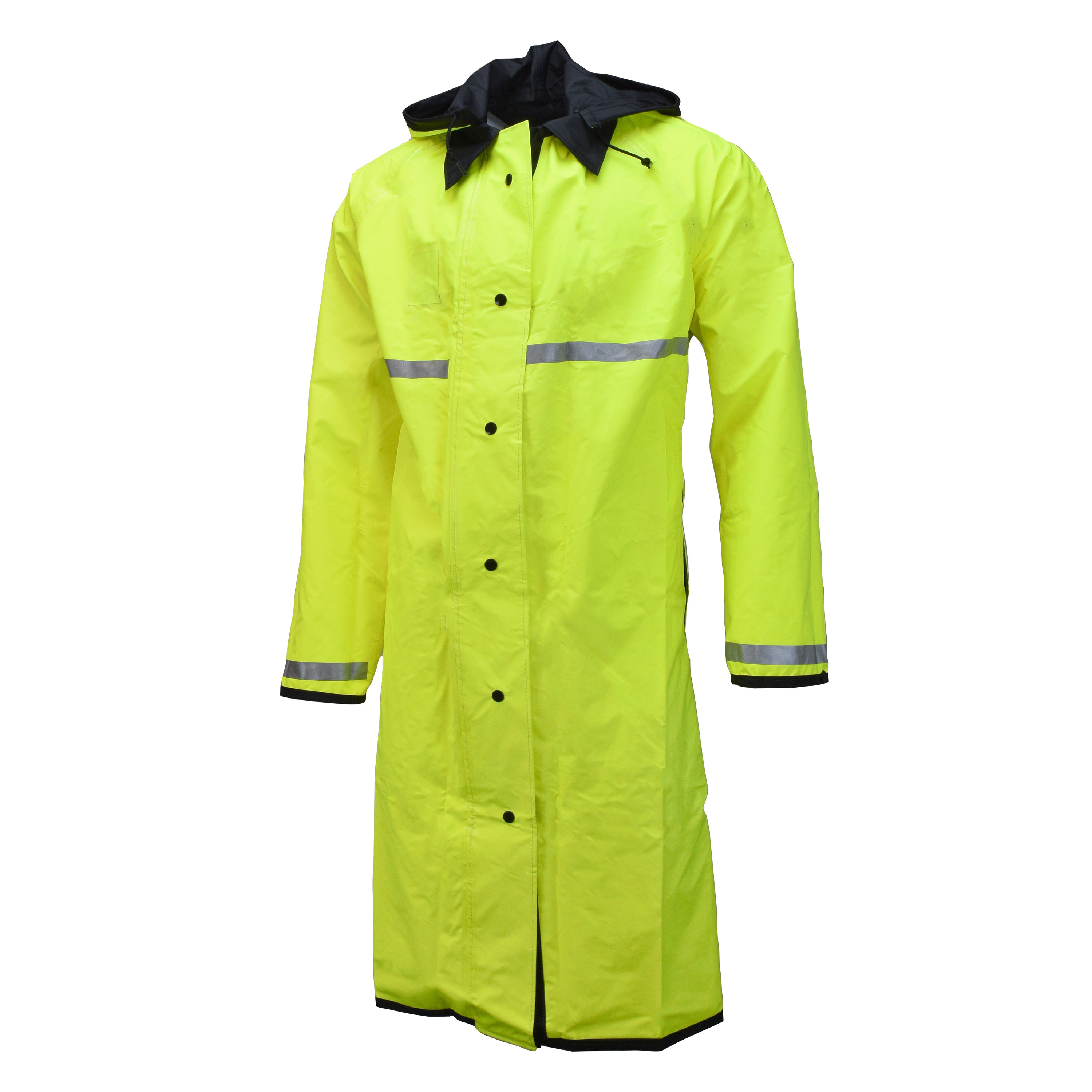 475RCH3M Duty Series Reversible Coat with 3M Reflective Taping - Hi-Vis Lime/Black - Size 2X