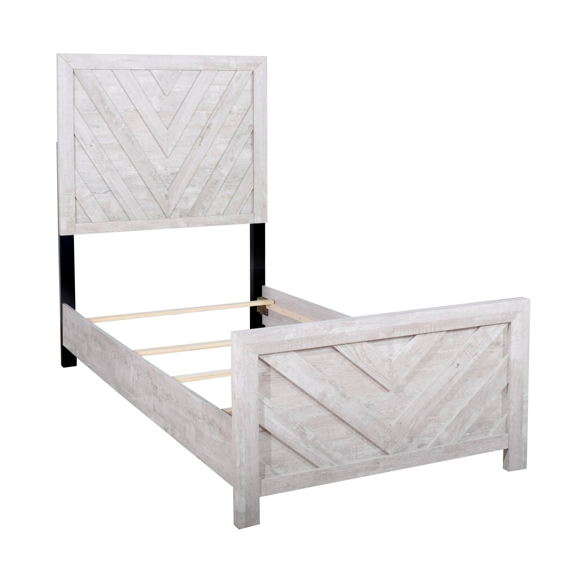 Biscayne Bed, Twin, Driftwood