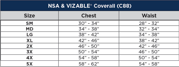 Sizing Chart