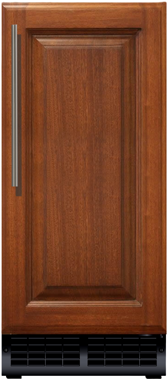 XO Appliances 15 Chewable Nugget Ice Maker, Panel Ready Reversible Door, Factory Installed Drain Pump.
