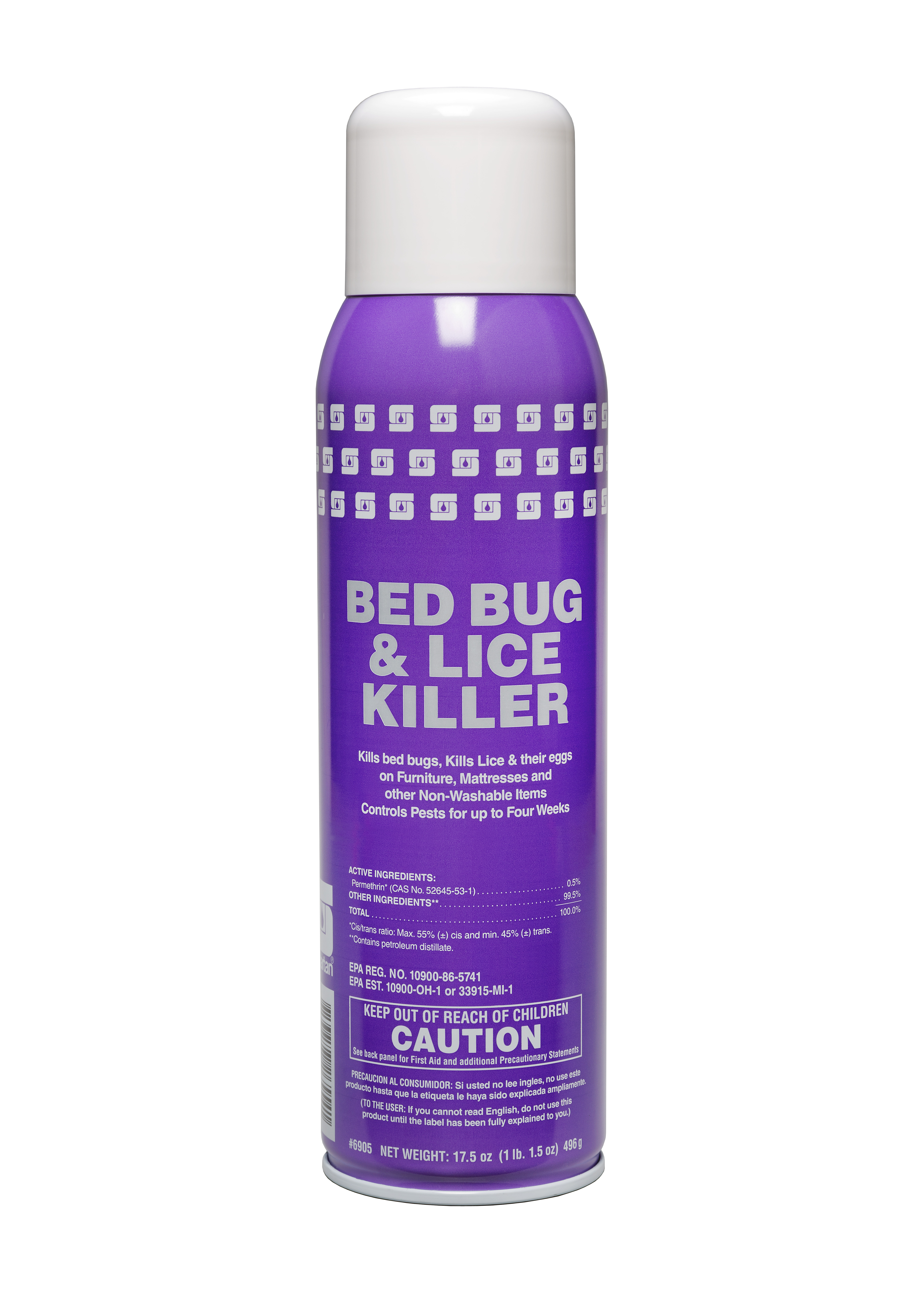 Spartan Chemical Company Bed Bug and Lice Killer, 12-17.5 OZ.CAN