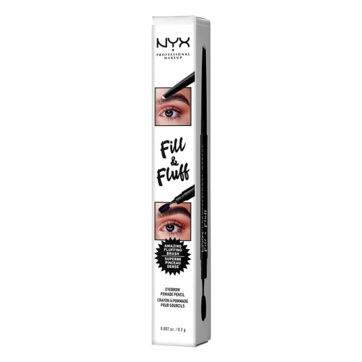 fill & fluff eyebrow pomade pencil clear