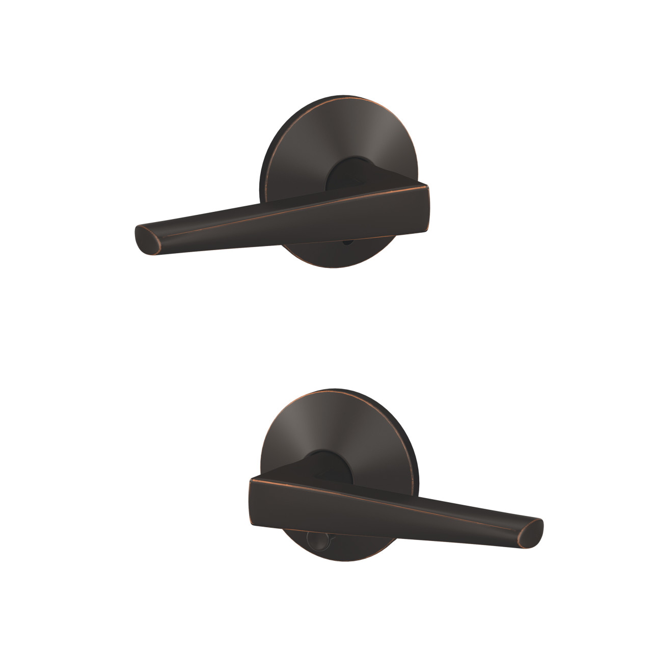 Custom Eller Lever Combined Interior Hall-Closet and Bed-Bath Lock
