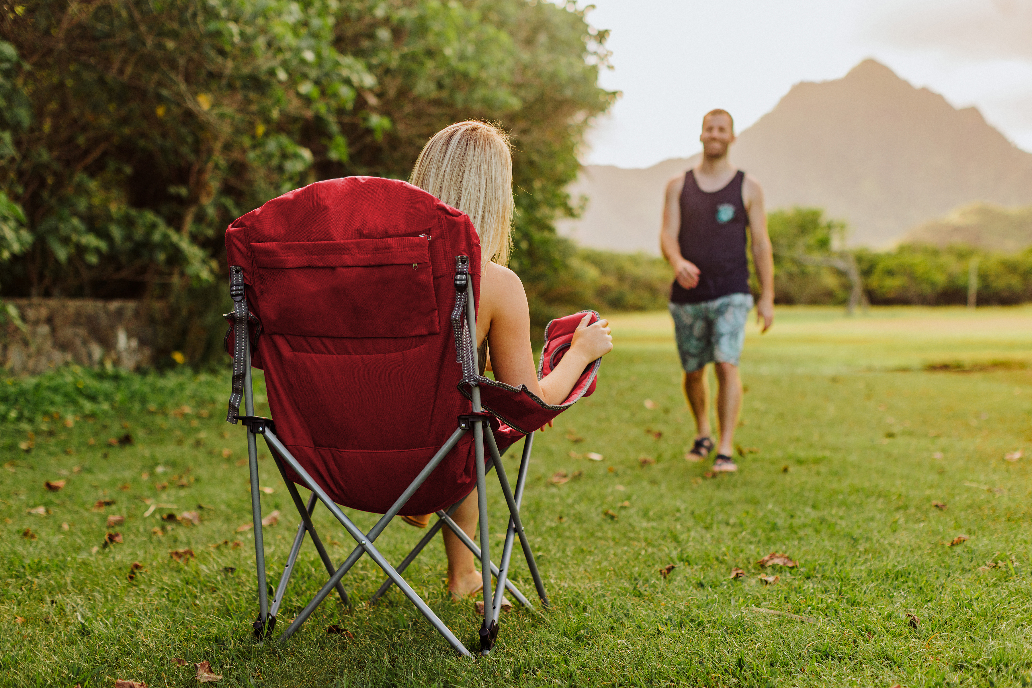 Coca-Cola Enjoy Coke - Reclining Camp Chair