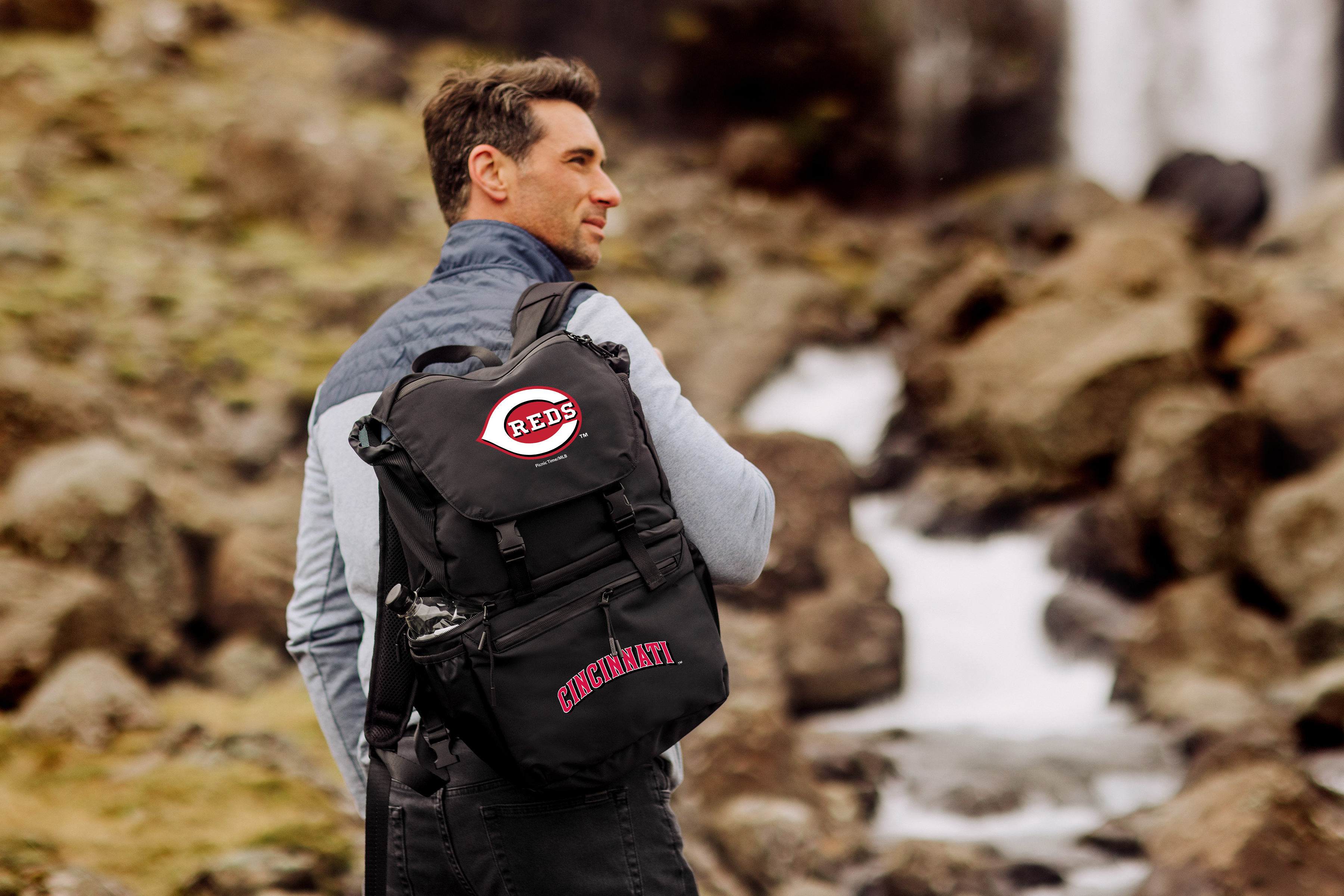 Cincinnati Reds - Tarana Recycled Backpack Cooler