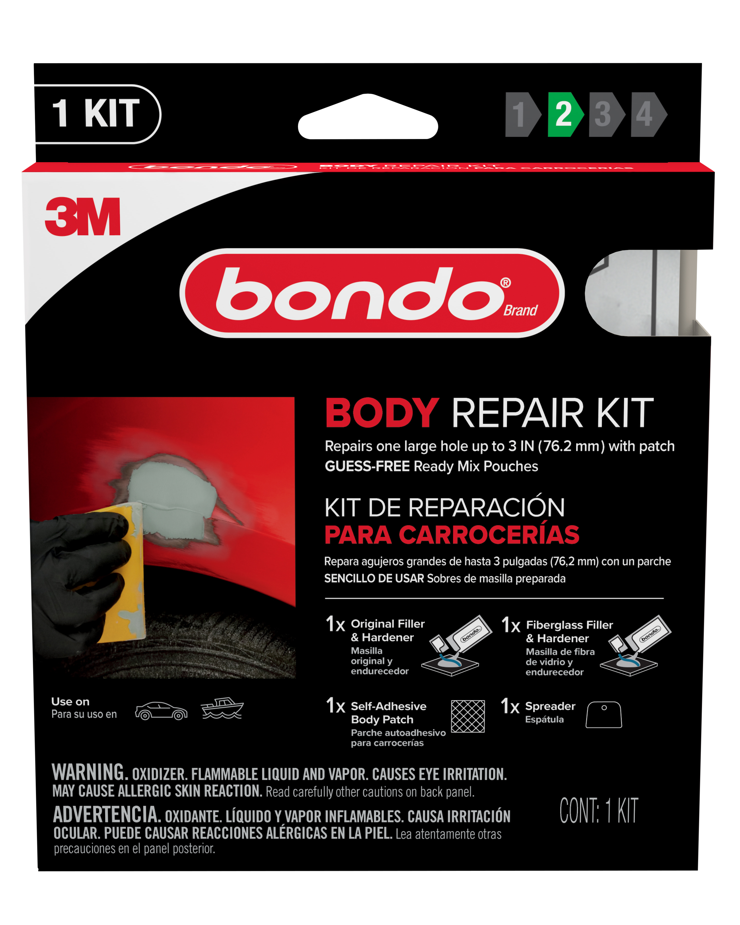 UPC 00076308426446 | Bondo® Body Repair Kit BRKIT-2PK-ES