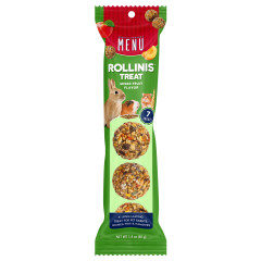 Image of Vitakraft MENU Rollinis Mixed Fruit Small Animal Treat 1.4oz