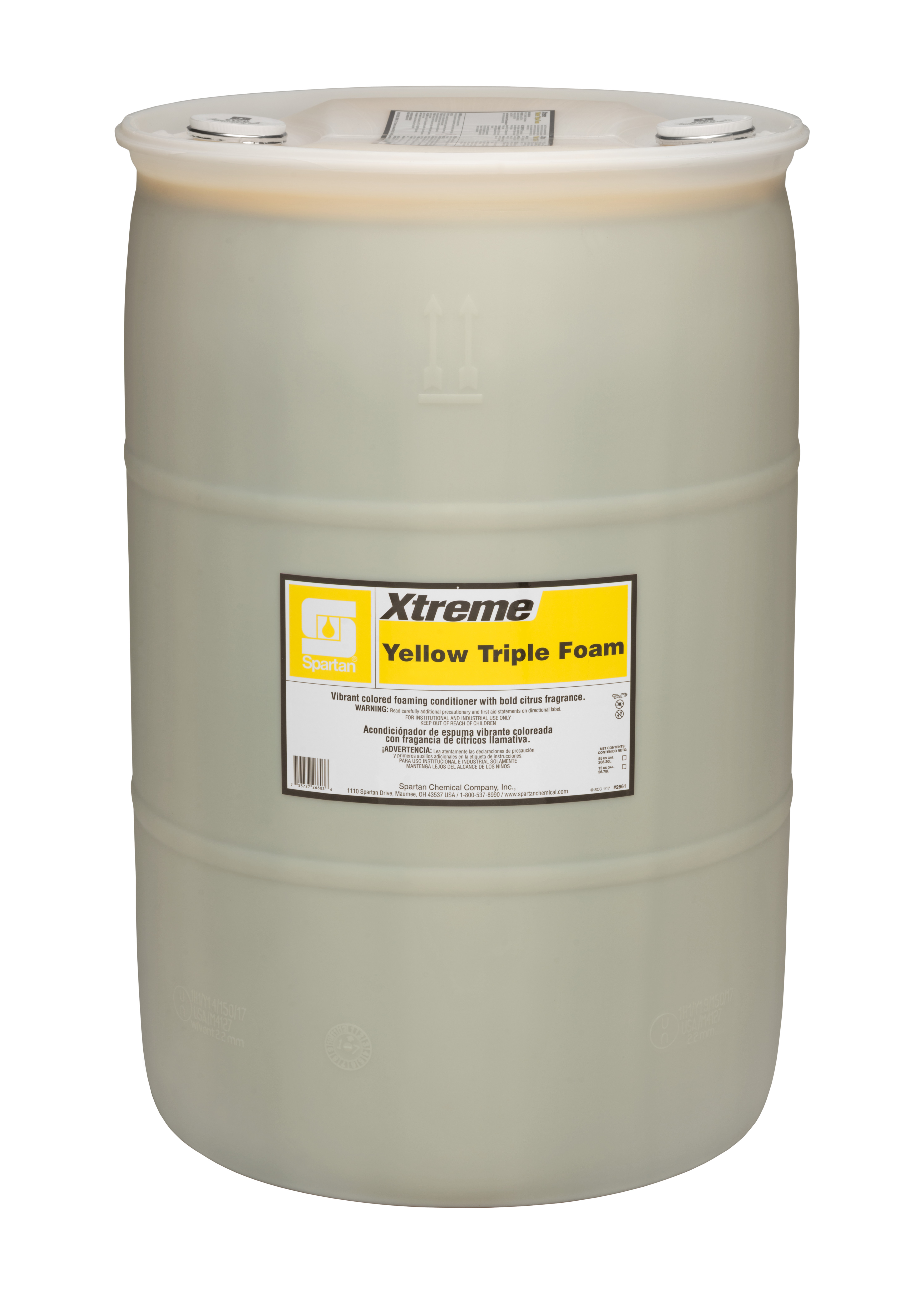Spartan Chemical Company Xtreme Yellow Triple Foam Polish, 55 GAL DRUM