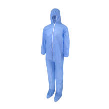 Radians SMS414CAHB SMS Coverall with Hood, Boots and Elastic Wrists