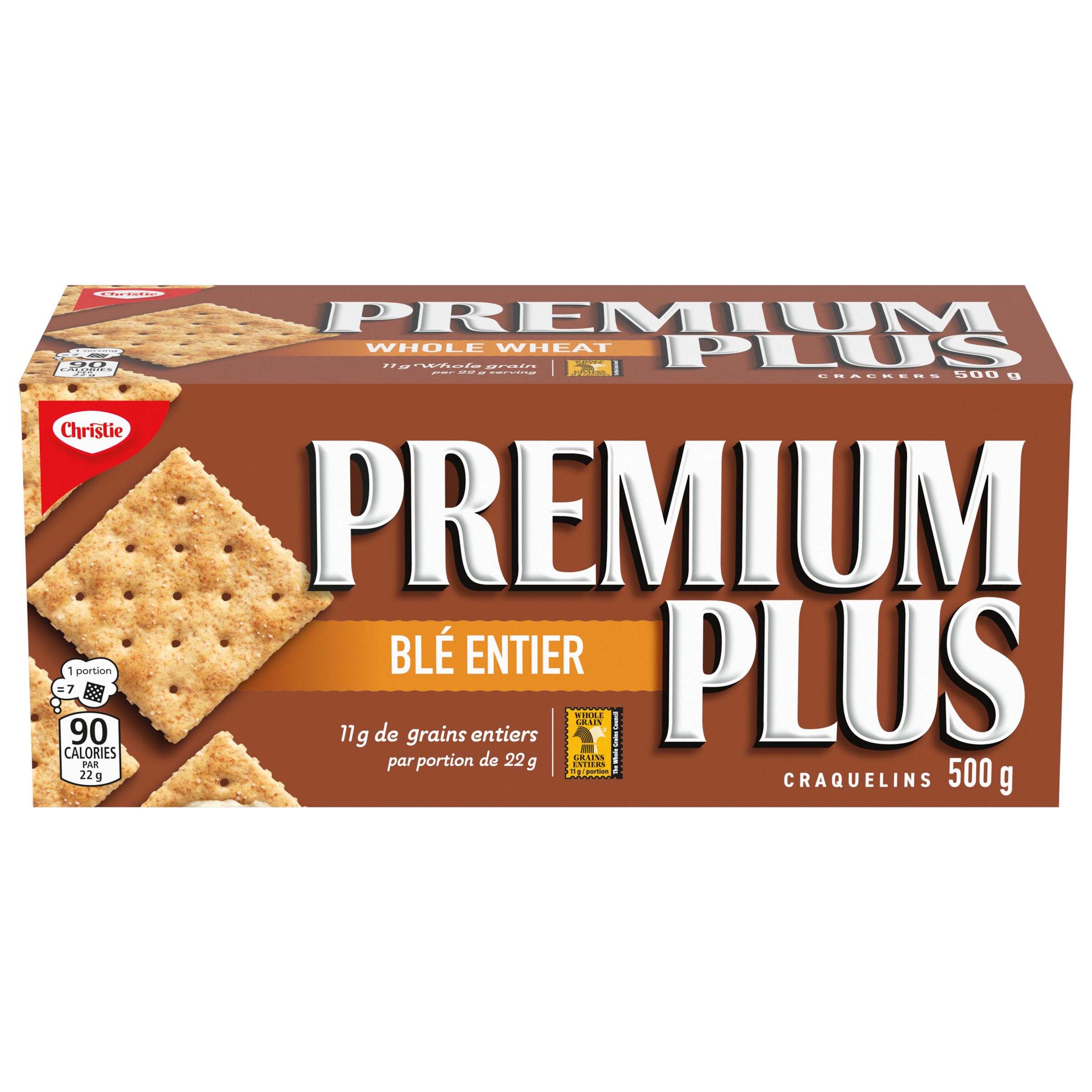 Premium Plus Whole Wheat Crackers-Soda 500 G
