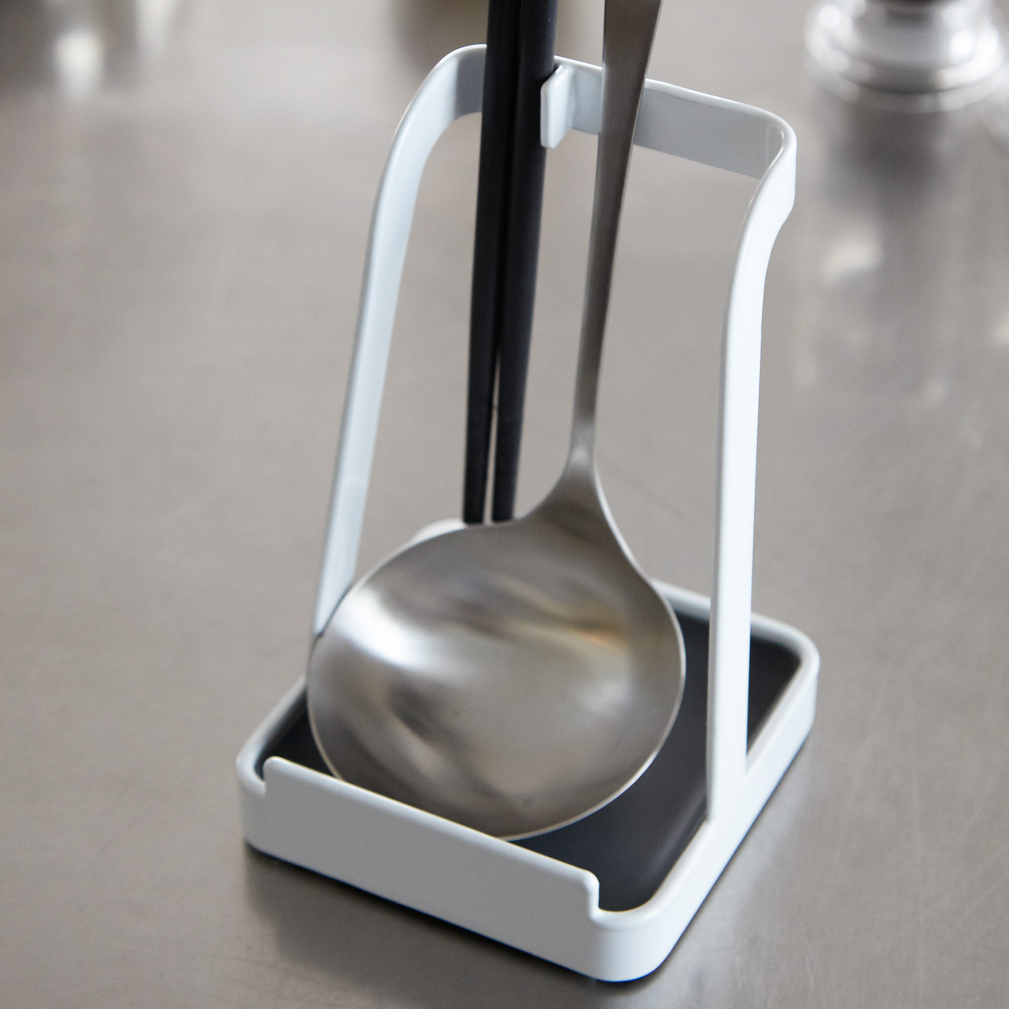 Ladle & Pot Lid Stand : Multifunctional