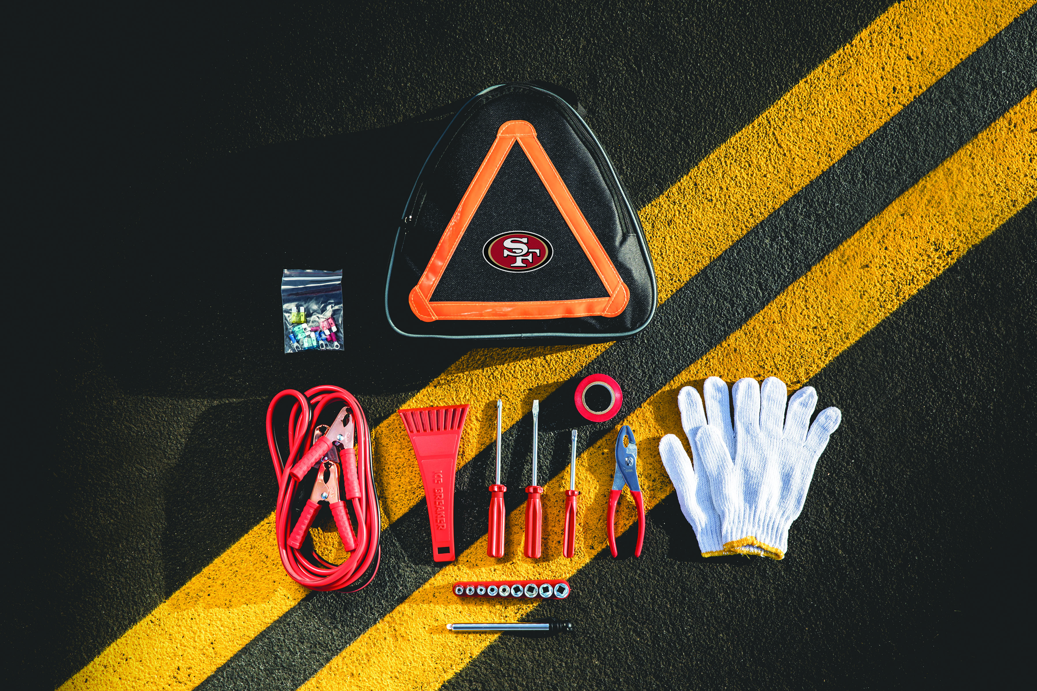 San Francisco 49ers - Roadside Emergency Car Kit