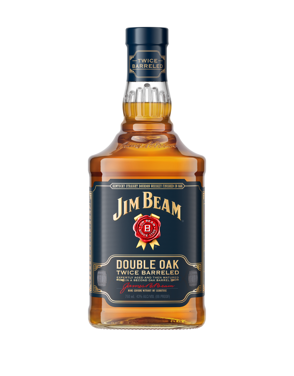 JIM BEAM DOUBLE OAK BOURBON WHISKEY
