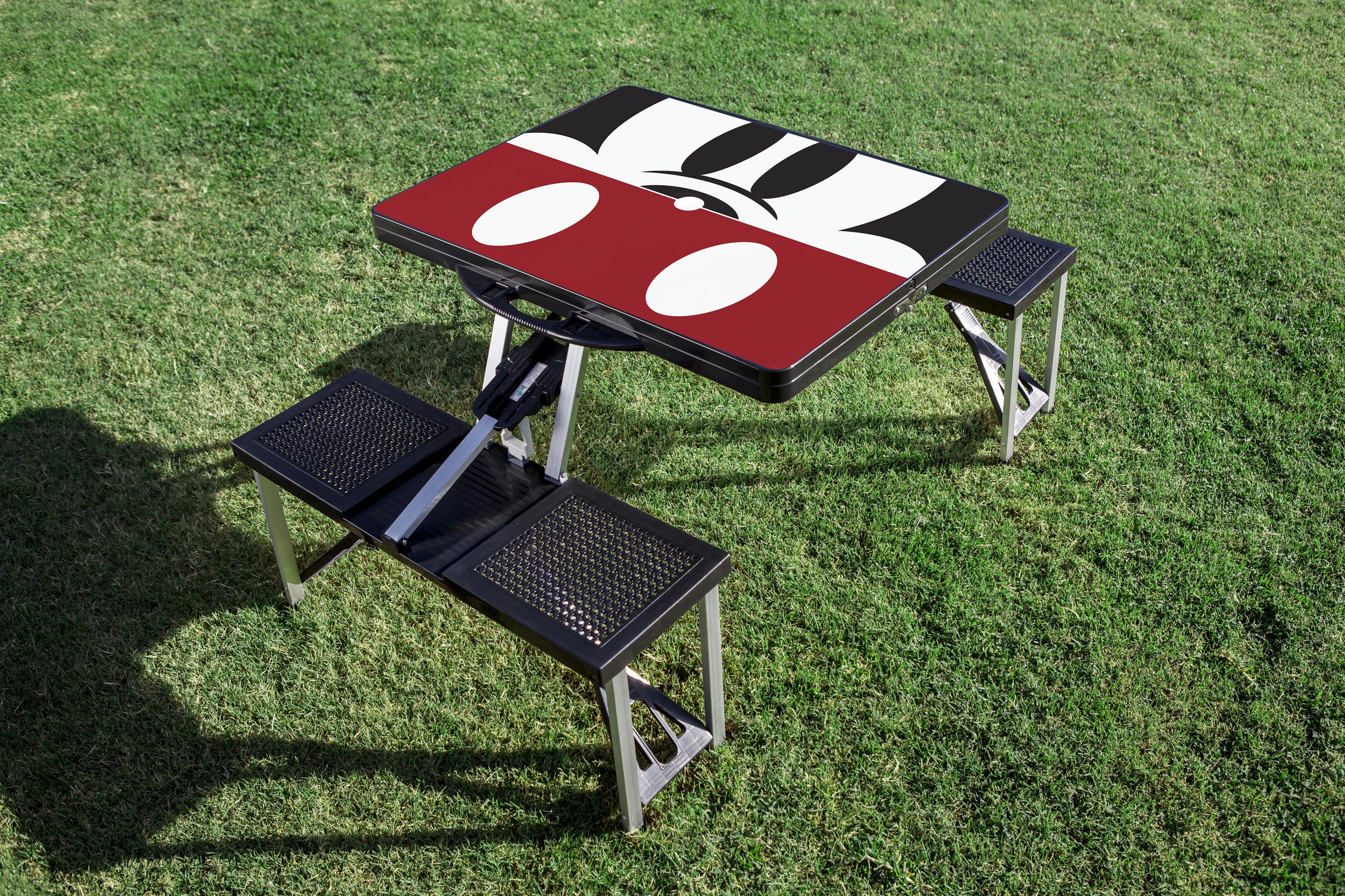 Mickey Mouse - Picnic Table Portable Folding Table with Seats